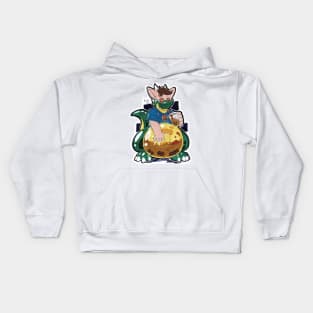 Bubble dragon Kids Hoodie